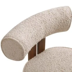 Ophelia Taupe Boucle Dining Chair -Daals DCH 2187 TAUPE BOU detail1