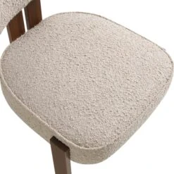 Ophelia Taupe Boucle Dining Chair -Daals DCH 2187 TAUPE BOU detail2