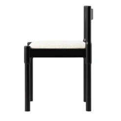 Minley 2-in-1 Dining Chair, Black Matte -Daals DCH 241 BLACK MAT WB6