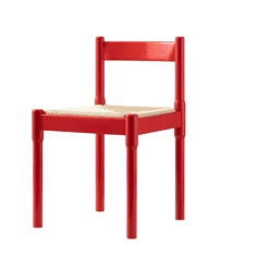 Minley 2-in-1 Dining Chair, Red High Gloss -Daals DCH 241 RED GLOS GIF