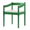 Minley 2-in-1 Carver Chair, Palm Green High Gloss