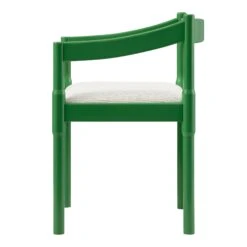Minley 2-in-1 Carver Chair, Palm Green High Gloss -Daals DCH 242 PALMGREEN GLOS WB6