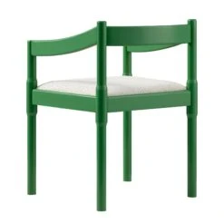 Minley 2-in-1 Carver Chair, Palm Green High Gloss -Daals DCH 242 PALMGREEN GLOS WB8
