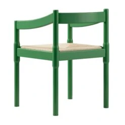 Minley 2-in-1 Carver Chair, Palm Green High Gloss -Daals DCH 242 PALMGREEN GLOS WB9