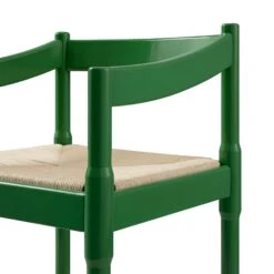 Minley 2-in-1 Carver Chair, Palm Green High Gloss -Daals DCH 242 PALMGREEN GLOS detail2