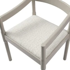 Minley 2-in-1 Carver Chair, Light Taupe High Gloss -Daals DCH 242 TAUPE GLOS detail2