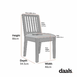Hemingford Set Of 2 Beige Textured Fabric Bobbin Spindle Washed Oak Dining Chairs -Daals DCH 511 WASH 2P CHART