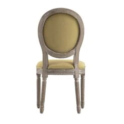 Lainston Set Of 2 Classic Weathered Oak Dining Chairs, Fudge Velvet -Daals DCH 88 FUDGEVEL WTH 2P WB5