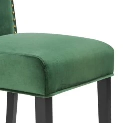 Maidwell Set Of 2 Green Velvet Dining Chairs -Daals DCH LW8116 GREENVEL 2P detail2