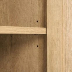 Frances Woven Rattan 1-Door Bathroom Cabinet, Natural -Daals FT BAC 01 NAT detail4