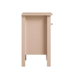 Oakham 1-Drawer Bedside Table, Nude Pink 22 Oakham 1-Drawer Bedside Table, Nude Pink -Daals FT BSD 06 NUDE WB4