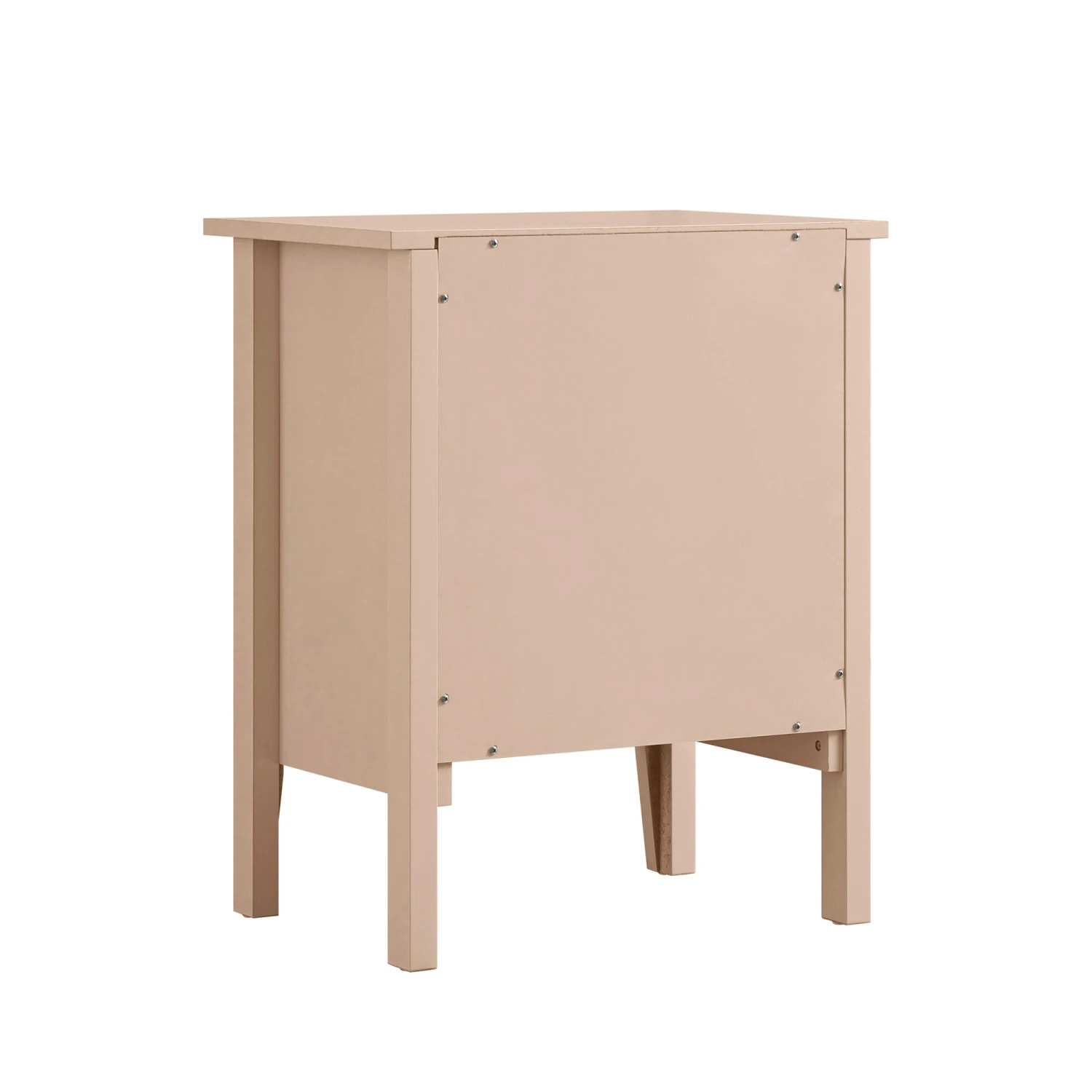 Oakham 1-Drawer Bedside Table, Nude Pink 11 Oakham 1-Drawer Bedside Table, Nude Pink - Image 11