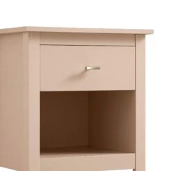 Oakham 1-Drawer Bedside Table, Nude Pink 24 Oakham 1-Drawer Bedside Table, Nude Pink -Daals FT BSD 06 NUDE detail1