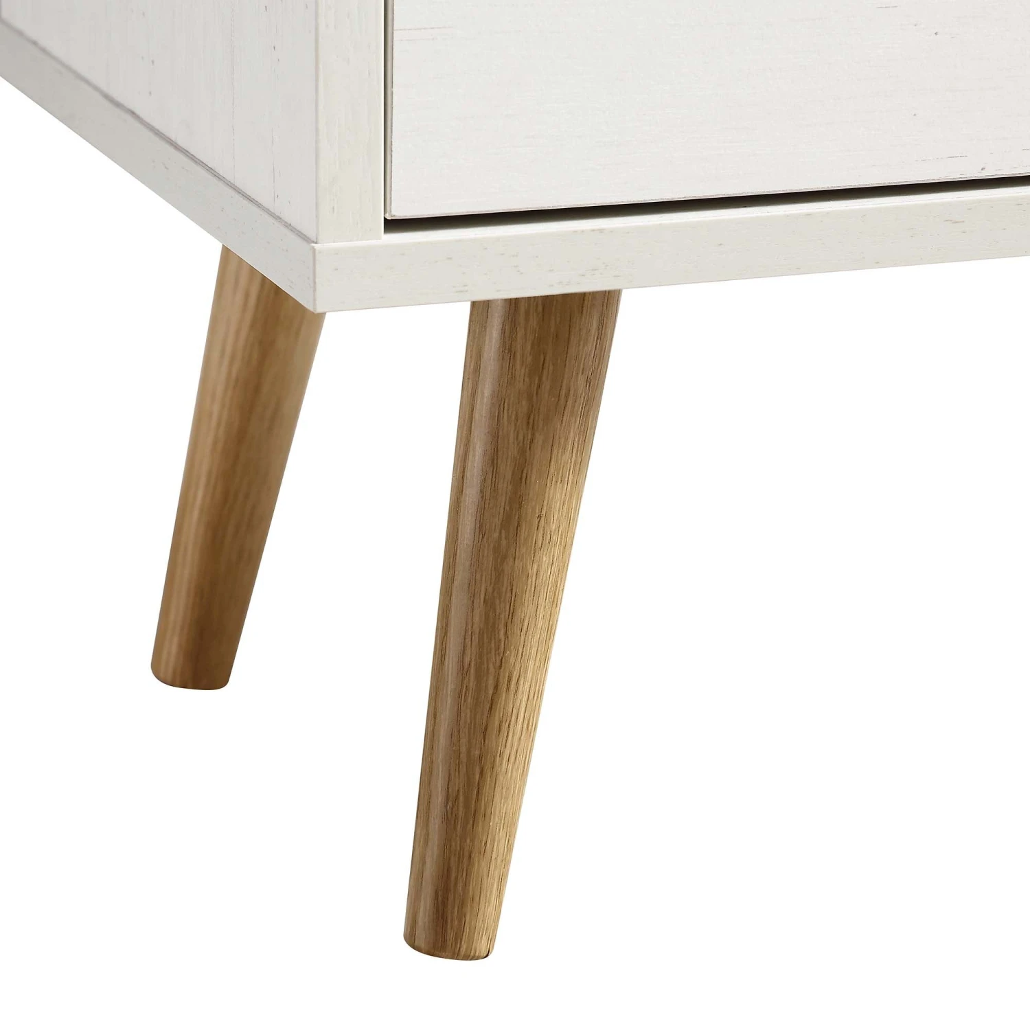 Anya Woven Rattan 3-Drawer Bedside Table In White 11 Anya Woven Rattan 3-Drawer Bedside Table In White - Image 11