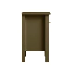 Oakham 1-Drawer Bedside Table, Olive Grove -Daals FT BST 06 DOLIVE WB4