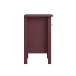 Oakham 1-Drawer Bedside Table, Wild Cherry -Daals FT BST 06 PRED WB4