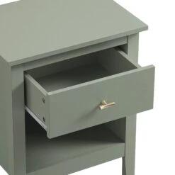 Oakham 1-Drawer Bedside Table, Desert Sage -Daals FT BST 06 SAGE detail2