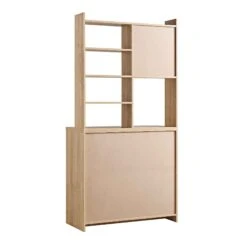 Frances Woven Rattan Dresser, Natural -Daals FT BUFFET 02 NAT WB6