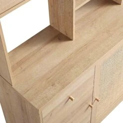 Frances Woven Rattan Dresser, Natural -Daals FT BUFFET 02 NAT detail3