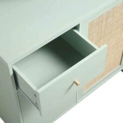 Frances Woven Rattan Dresser, Mint -Daals FT BUFFET 02 SAGE detail3