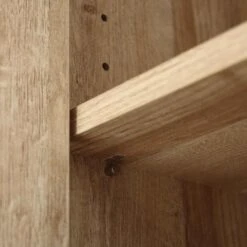 Frances Woven Rattan Display Cabinet, Natural -Daals FT CAB 01 NAT detail6