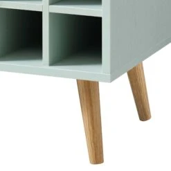 Frances Woven Rattan Drinks Cabinet, Mint -Daals FT CAB 02 SAGE detail2