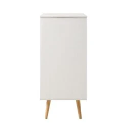 Frances Woven Rattan Drinks Cabinet, White 18 Frances Woven Rattan Drinks Cabinet, White -Daals FT CAB 02 WHITE WB5