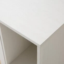 Frances Woven Rattan Drinks Cabinet, White 21 Frances Woven Rattan Drinks Cabinet, White -Daals FT CAB 02 WHITE detail3