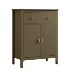 Oakham Small Sideboard With Drawer, Olive Grove -Daals FT CAB 06 DOLIVE WB2