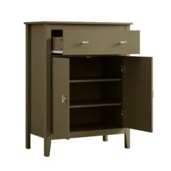 Oakham Small Sideboard With Drawer, Olive Grove -Daals FT CAB 06 DOLIVE WB4