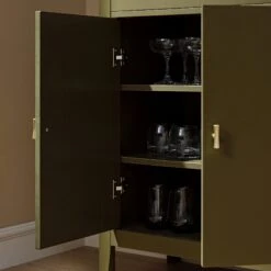 Oakham Small Sideboard With Drawer, Olive Grove -Daals FT CAB 06 DOLIVE scene4