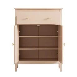 Oakham Small Sideboard With Drawer, Nude Pink -Daals FT CAB 06 NUDE WB3