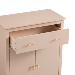 Oakham Small Sideboard With Drawer, Nude Pink -Daals FT CAB 06 NUDE detail1