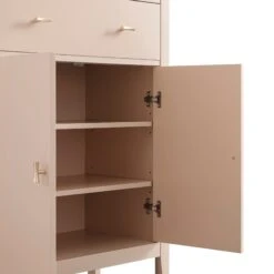 Oakham Small Sideboard With Drawer, Nude Pink -Daals FT CAB 06 NUDE detail2