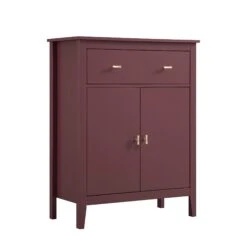 Oakham Small Sideboard With Drawer, Wild Cherry -Daals FT CAB 06 PRED WB2