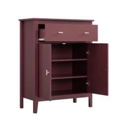 Oakham Small Sideboard With Drawer, Wild Cherry -Daals FT CAB 06 PRED WB3