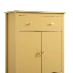 Oakham Small Sideboard With Drawer, Rattan Yellow -Daals FT CAB 06 SAFYEL detail3