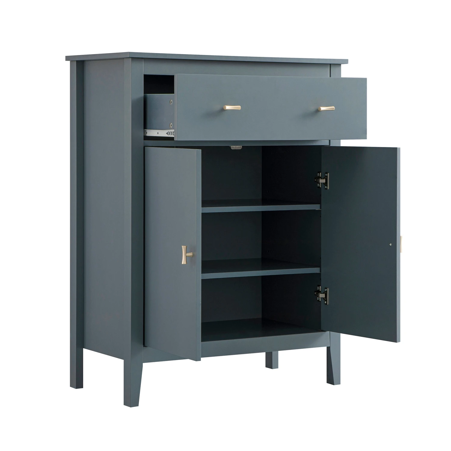 Oakham Small Sideboard With Drawer, Stormy Blue 11 Oakham Small Sideboard With Drawer, Stormy Blue - Image 11