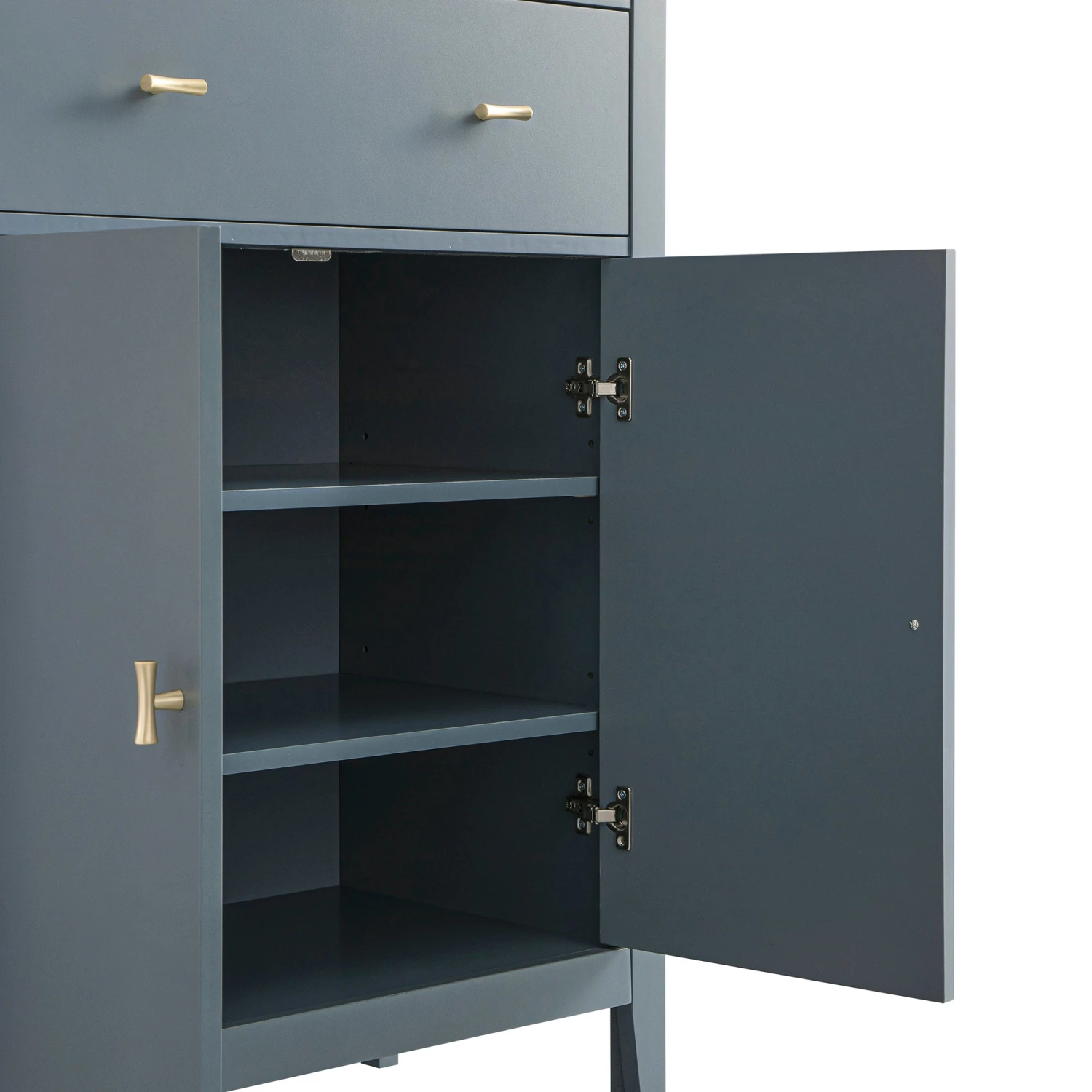 Oakham Small Sideboard With Drawer, Stormy Blue 16 Oakham Small Sideboard With Drawer, Stormy Blue - Image 16