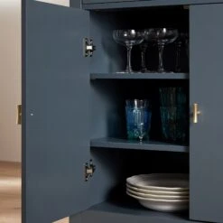 Oakham Small Sideboard With Drawer, Stormy Blue 20 Oakham Small Sideboard With Drawer, Stormy Blue -Daals FT CAB 06 STORM scene4