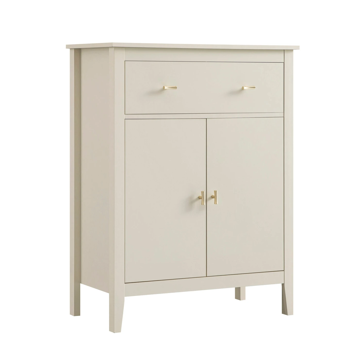 Oakham Small Sideboard With Drawer, Shaded White 7 Oakham Small Sideboard With Drawer, Shaded White - Image 7