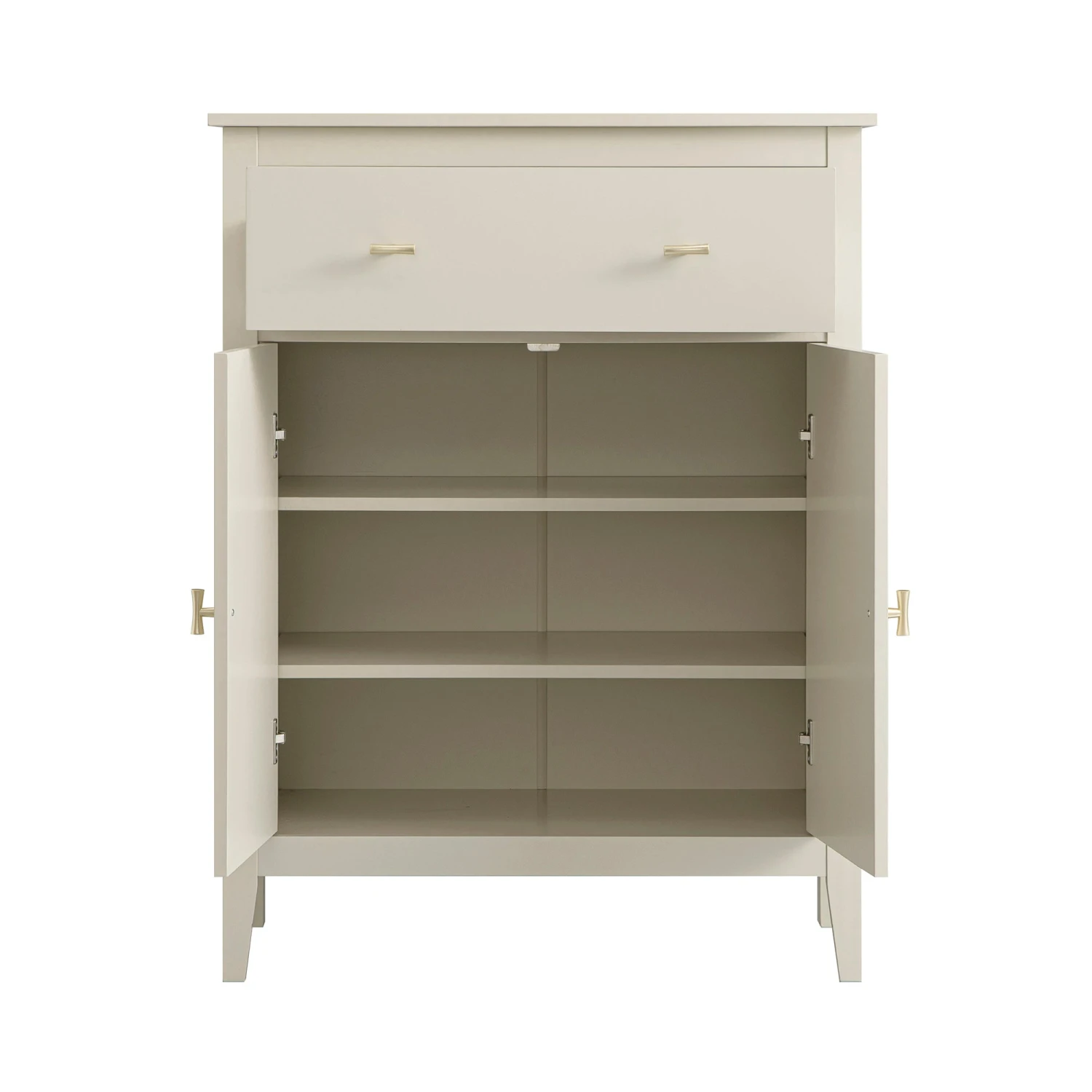 Oakham Small Sideboard With Drawer, Shaded White 9 Oakham Small Sideboard With Drawer, Shaded White - Image 9