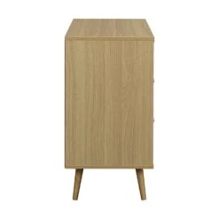 Anya Woven Rattan Chest Of 3 Drawer In Natural Colour -Daals FT COD 001 NATURAL WB2