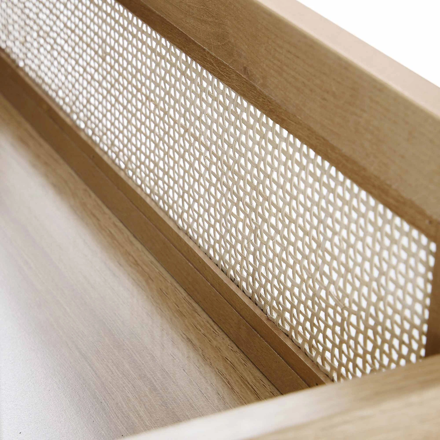 Frances Woven Rattan Chest Of 6 Drawers, Natural 13 Frances Woven Rattan Chest Of 6 Drawers, Natural - Image 13