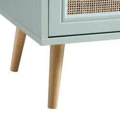 Frances Woven Rattan Chest Of 6 Drawers, Mint -Daals FT COD 002 SAGE detail3