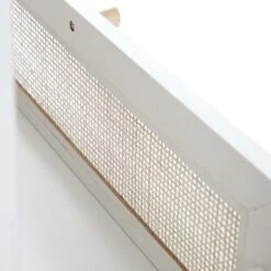 Frances Woven Rattan Chest Of 6 Drawers, White -Daals FT COD 002 WHITE detail4