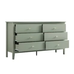 Oakham Chest Of 6 Drawers, Desert Sage -Daals FT COD 08 SAGE WB3