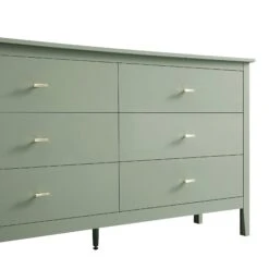 Oakham Chest Of 6 Drawers, Desert Sage -Daals FT COD 08 SAGE detail1