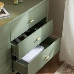 Oakham Chest Of 6 Drawers, Desert Sage -Daals FT COD 08 SAGE scene3