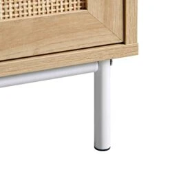 Frances Woven Hallway Unit With Cushion, Natural -Daals FT CTRACK 01 NAT detail4